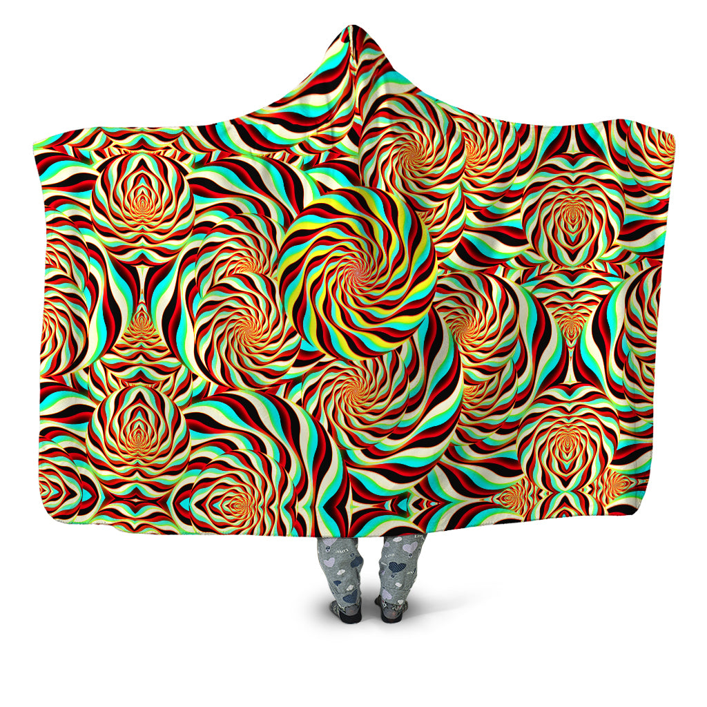 Art Designs Works - Pineal Swirl Hooded Blanket