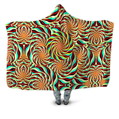 Pineal Swirl Hooded Blanket