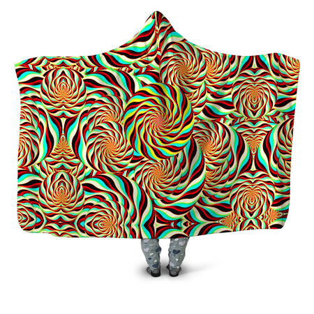 Art Designs Works - Pineal Swirl Hooded Blanket