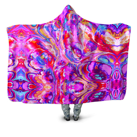 Art Designs Works - Plasma Flow Hooded Blanket