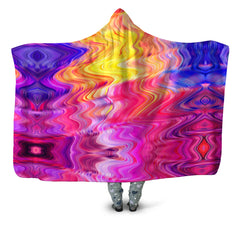 Psychedelic Aftershock Hooded Blanket