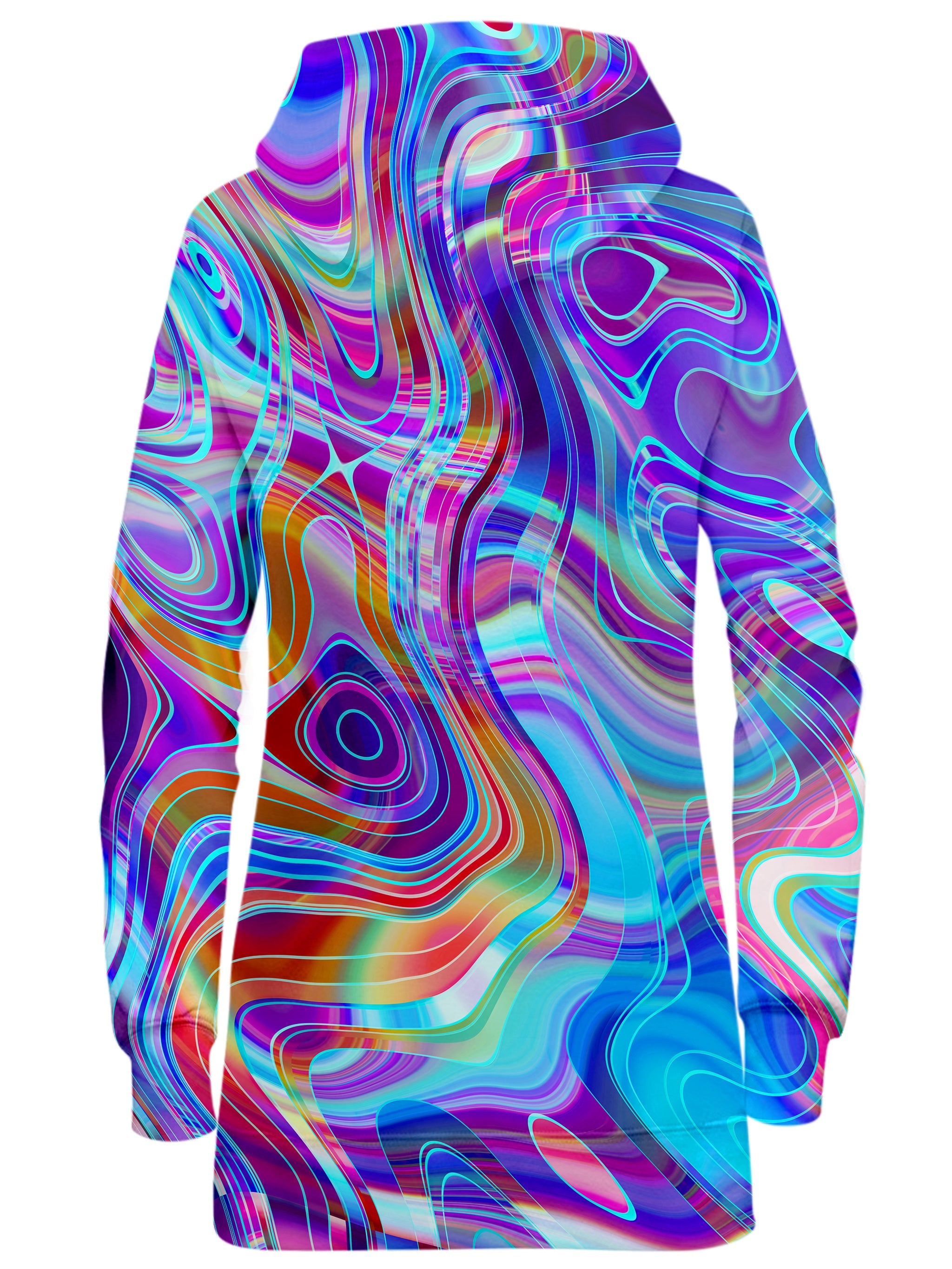 Aqua Realm Hoodie Dress Art Designs Works Epic Hoodie