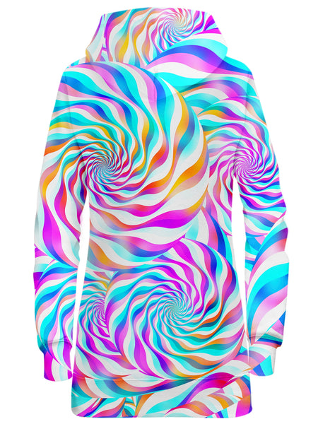 Art Designs Works - Cloud Surfing Hoodie Dress