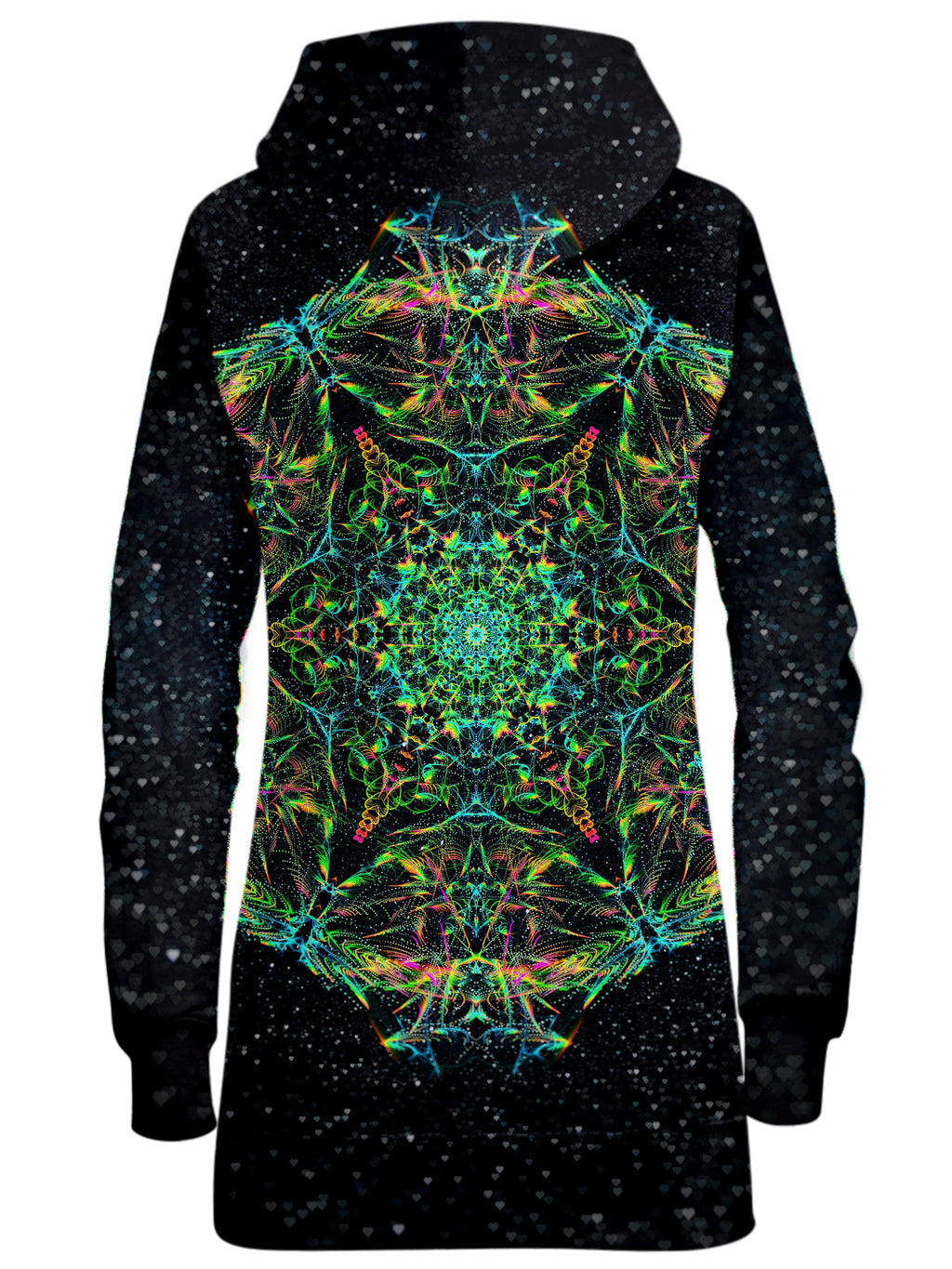 Green Prism Hoodie Dress Art Designs Works Epic Hoodie