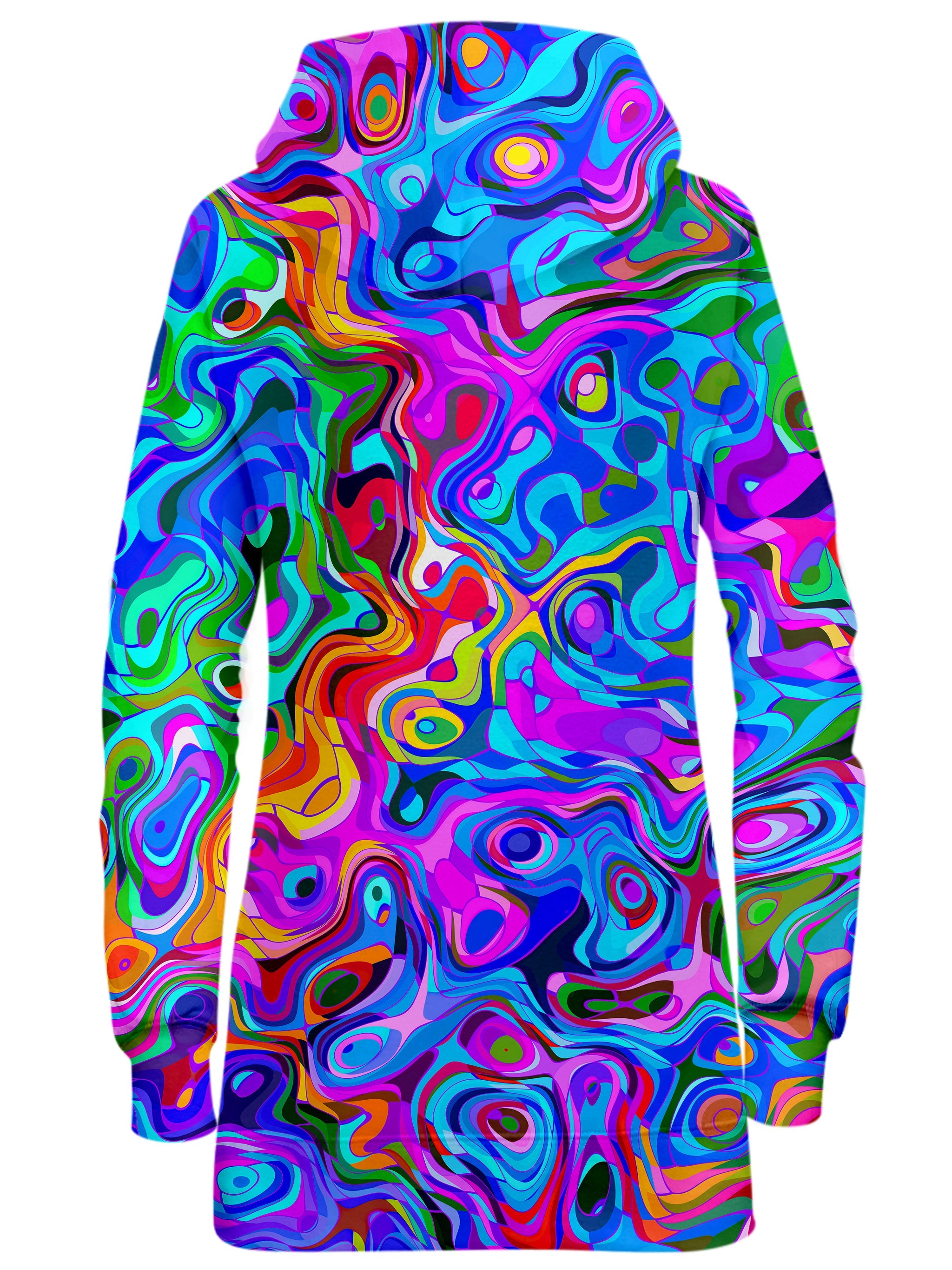 Rainbow Ripples Hoodie Dress Art Designs Works Epic Hoodie