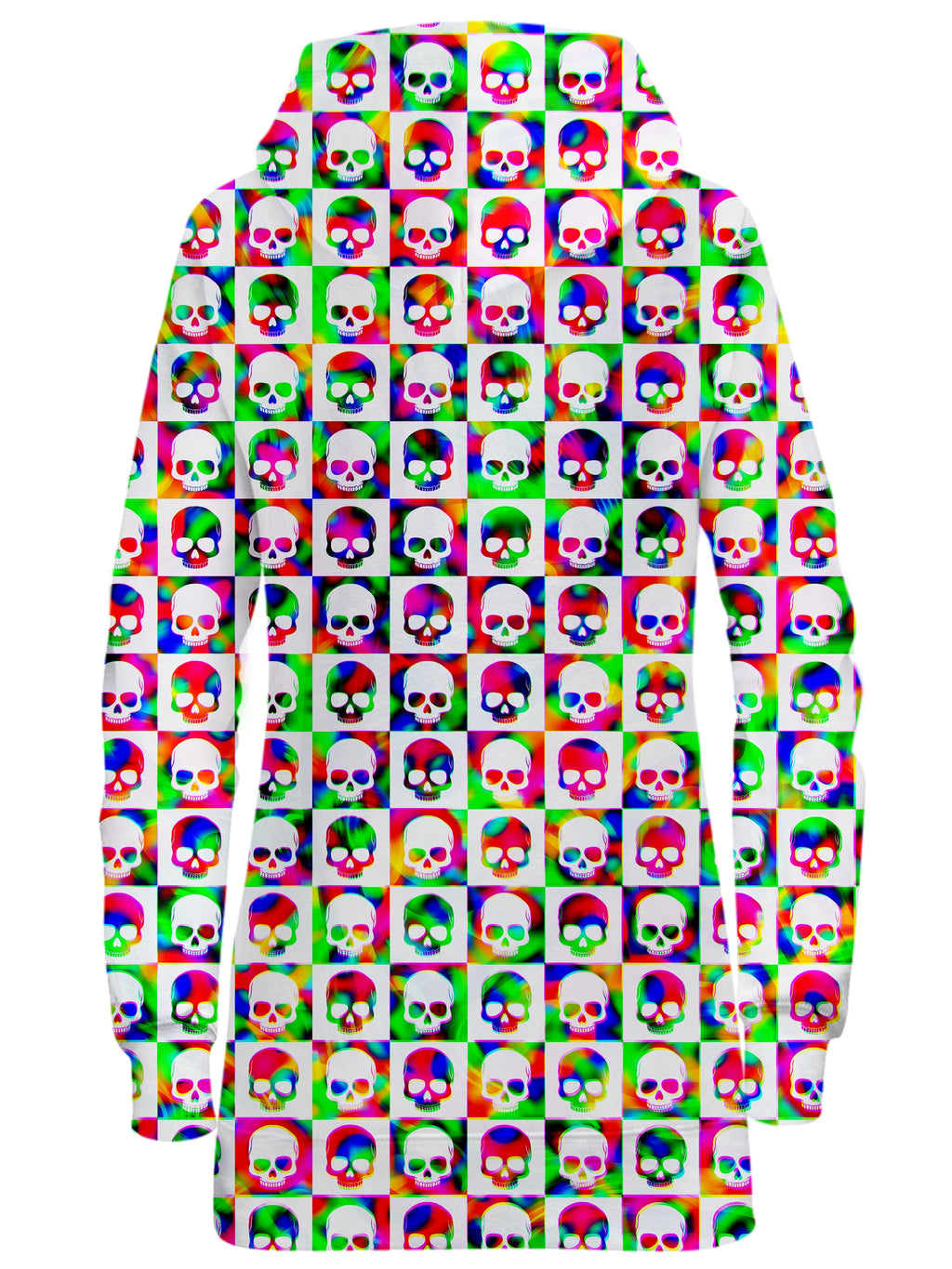 Skull Fam Green Hoodie Dress Art Designs Works Epic Hoodie