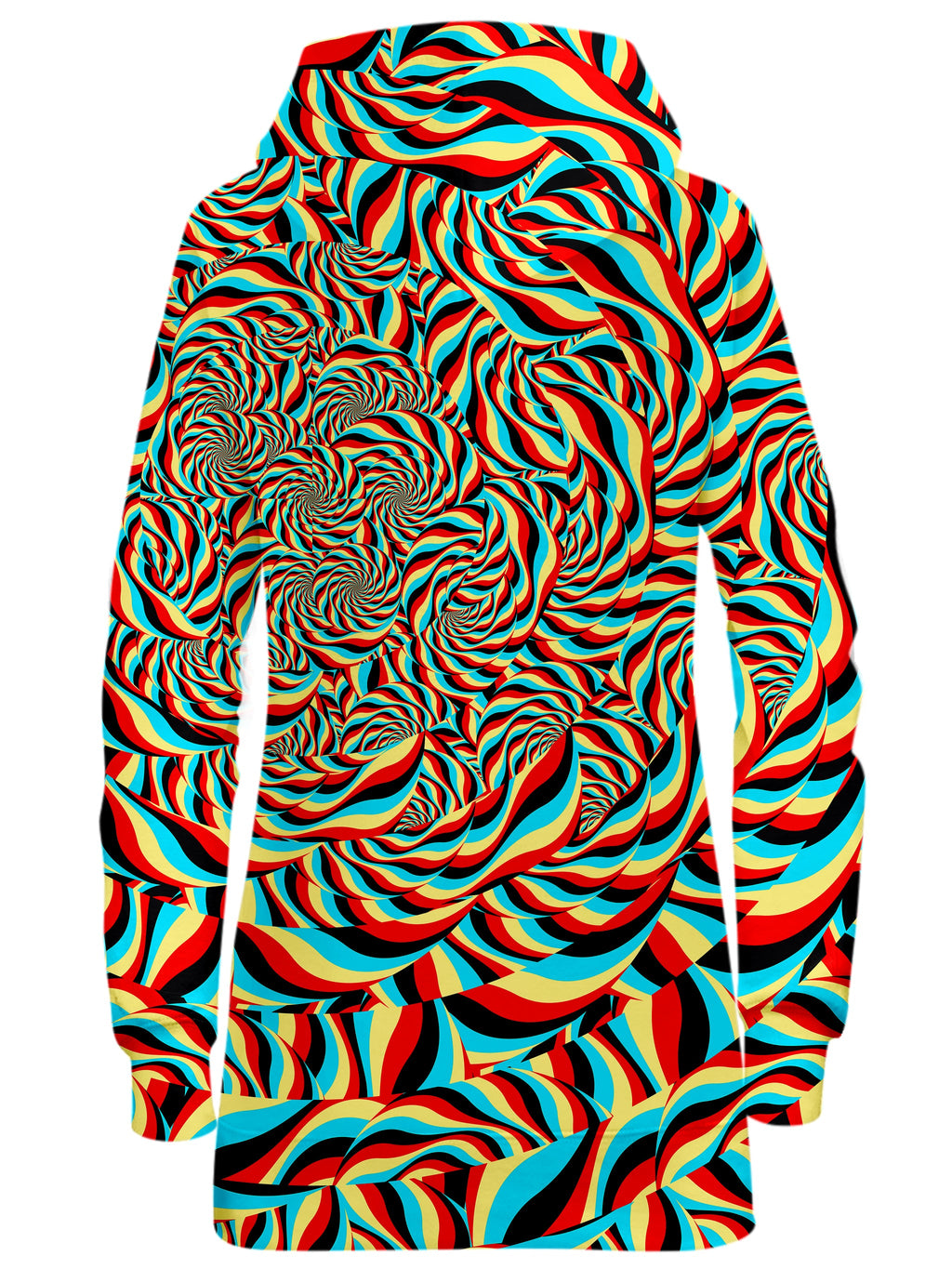 Trippy Swirl Hoodie Dress Art Designs Works Epic Hoodie
