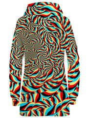 Trippy Swirl Hoodie Dress