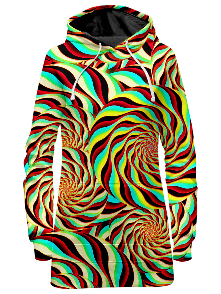 Art Designs Works - Pineal Swirl Hoodie Dress