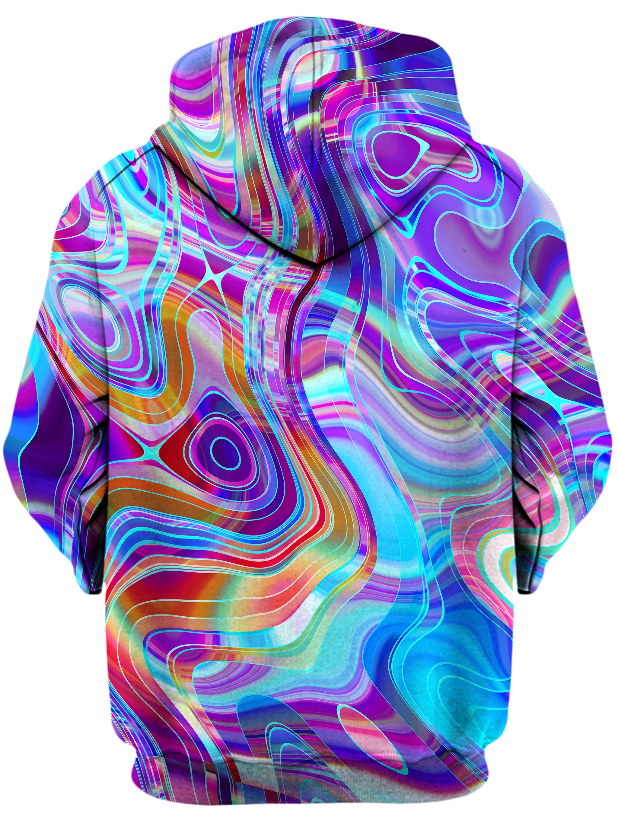 Aqua Realm Unisex Zip-Up Hoodie Art Designs Works Epic Hoodie
