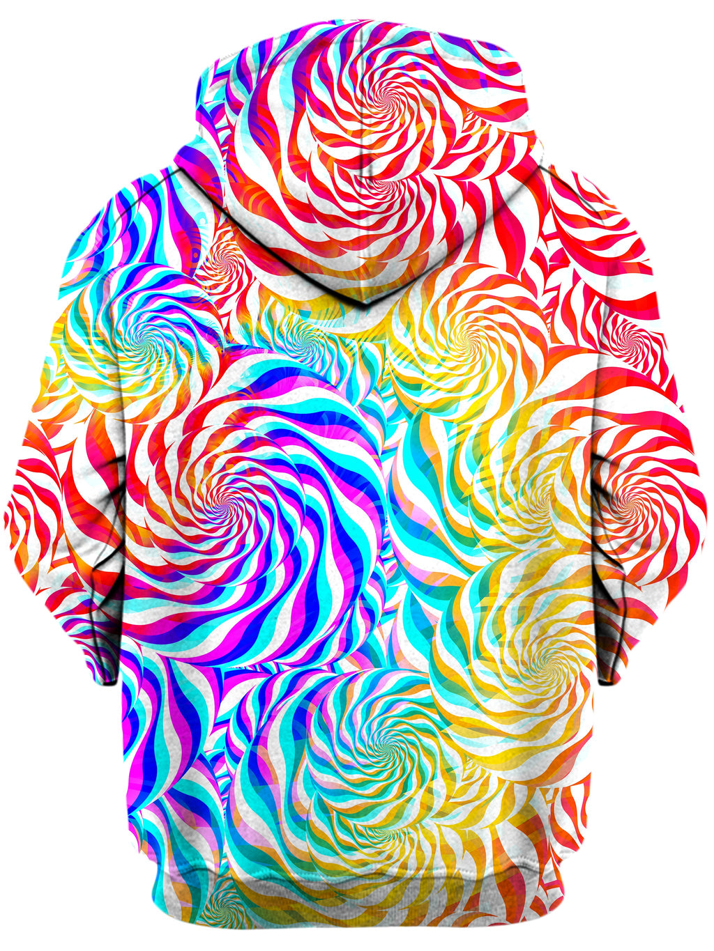 PLUR Rainbow Unisex Zip-Up Hoodie Art Designs Works Epic Hoodie