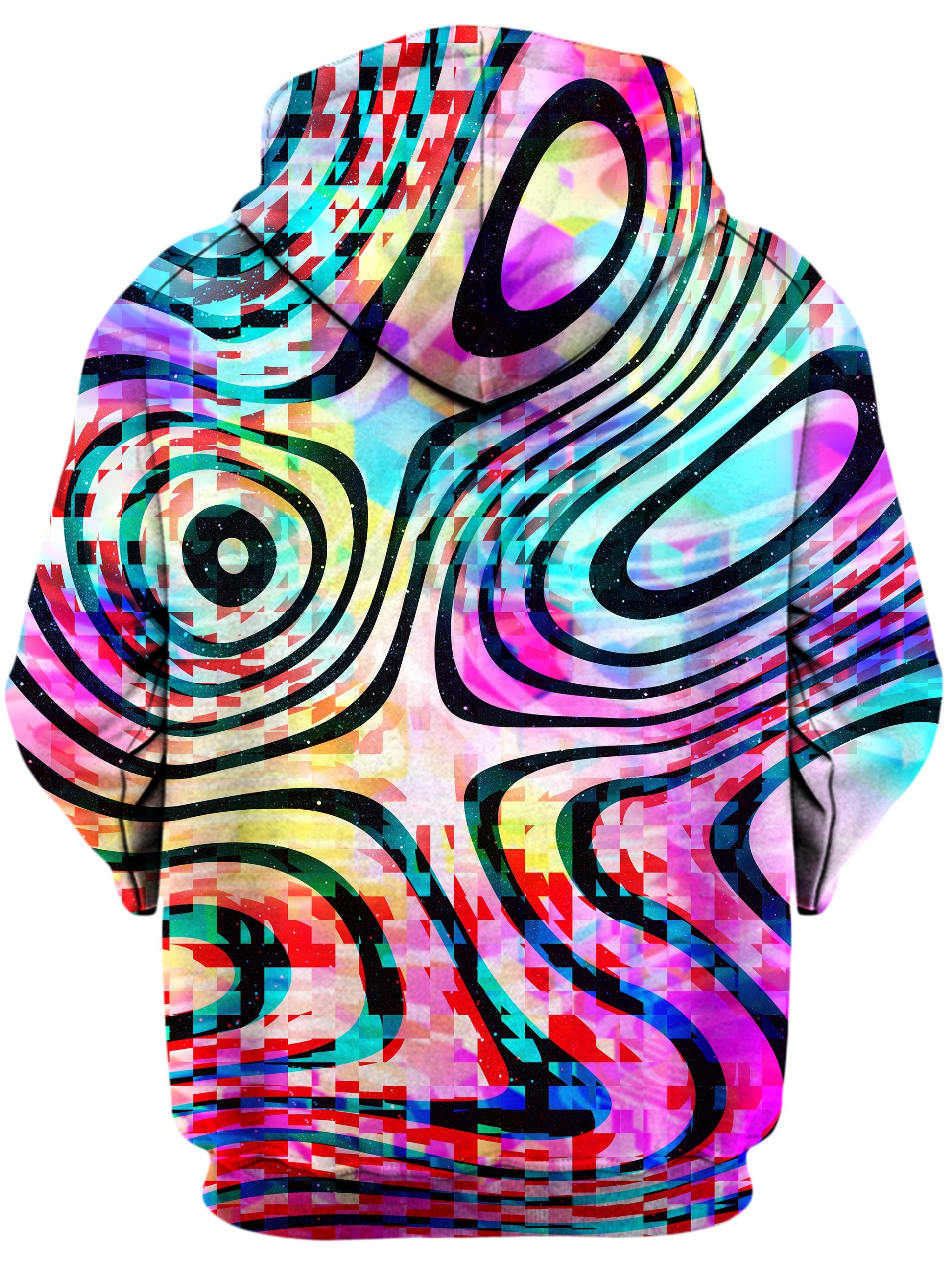 Psytrance Unisex Zip-Up Hoodie Art Designs Works Epic Hoodie