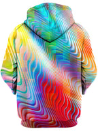 Rainbow Prism Unisex Zip-Up Hoodie Art Designs Works Epic Hoodie