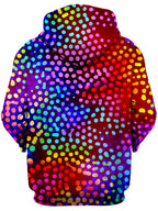 Solar Dots Unisex Zip-Up Hoodie Art Designs Works Epic Hoodie