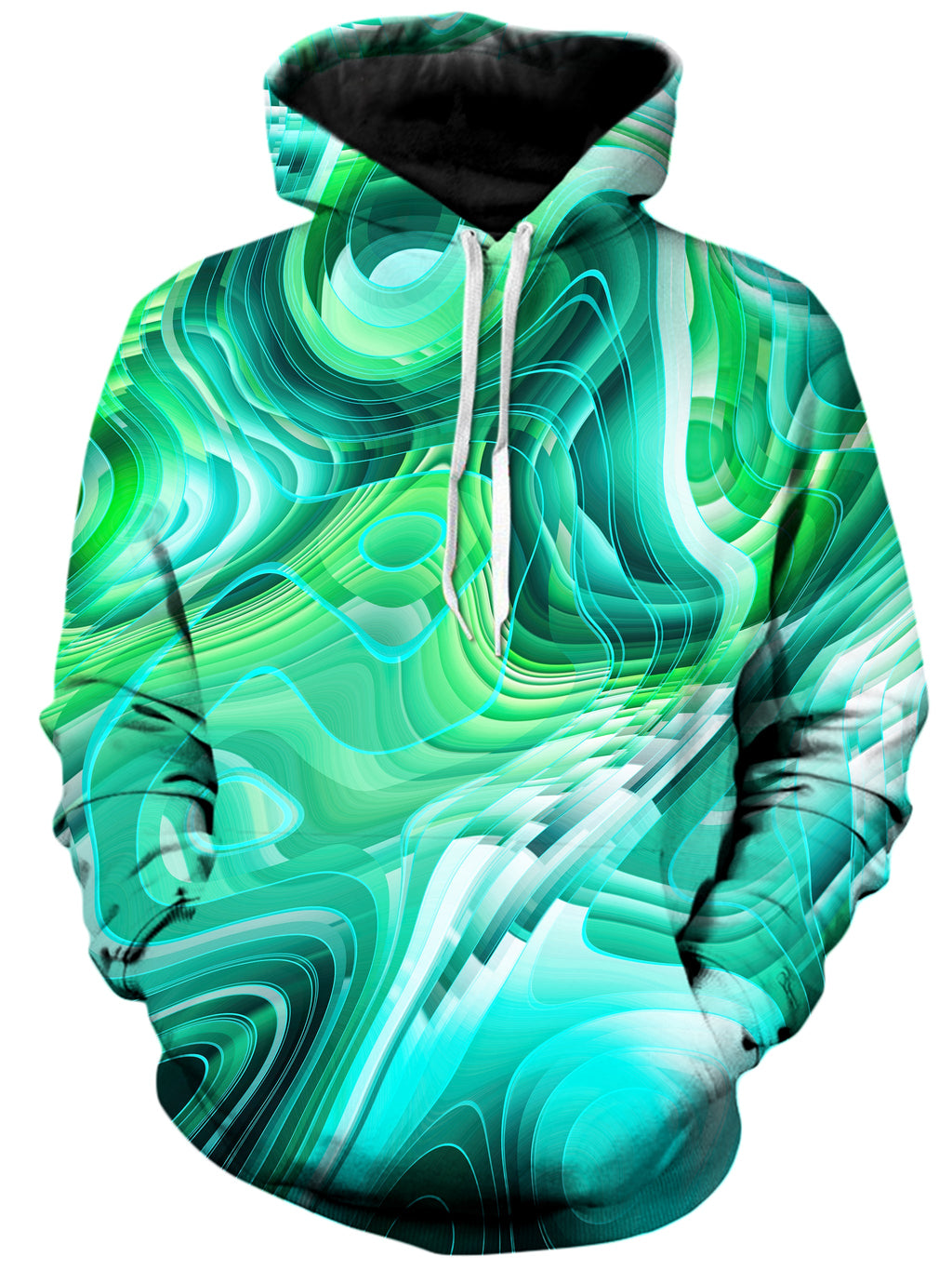 Green Schism Unisex Hoodie
