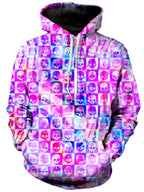 Skull Fam Pink Unisex Hoodie Art Designs Works Epic Hoodie