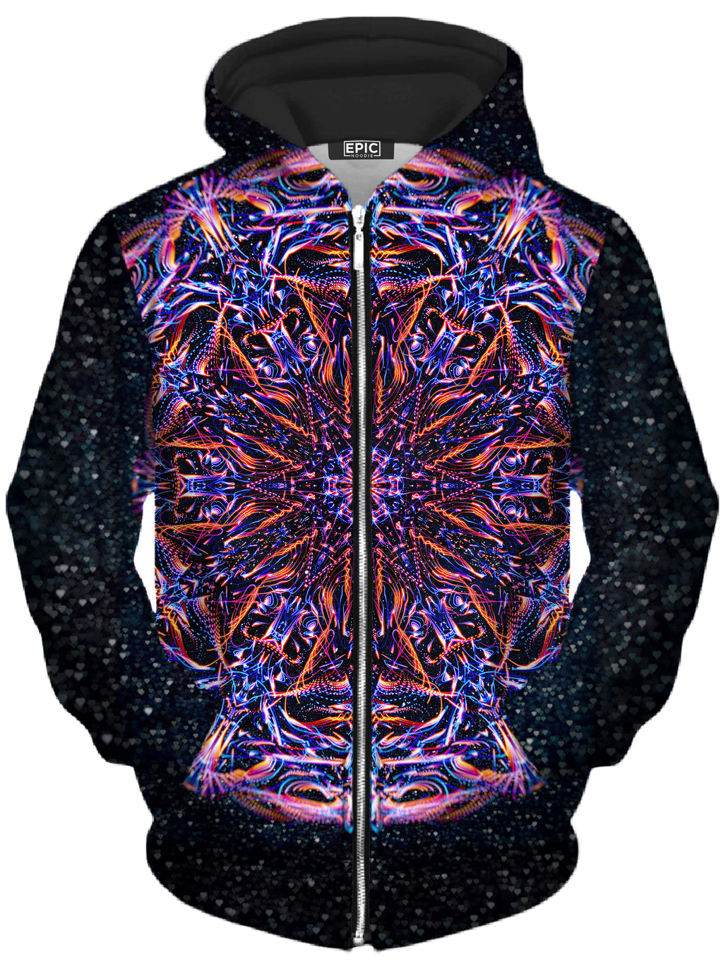 Stargate Prism Unisex Zip-Up Hoodie Art Designs Works Epic Hoodie