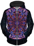 Stargate Prism Unisex Zip-Up Hoodie Art Designs Works Epic Hoodie