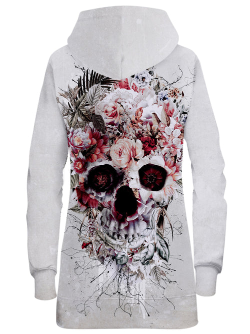 Floral Skull Hoodie Dress Riza Peker Epic Hoodie