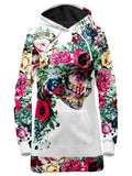 Floral Dorian Hoodie Dress, Riza Peker, T6 - Epic Hoodie