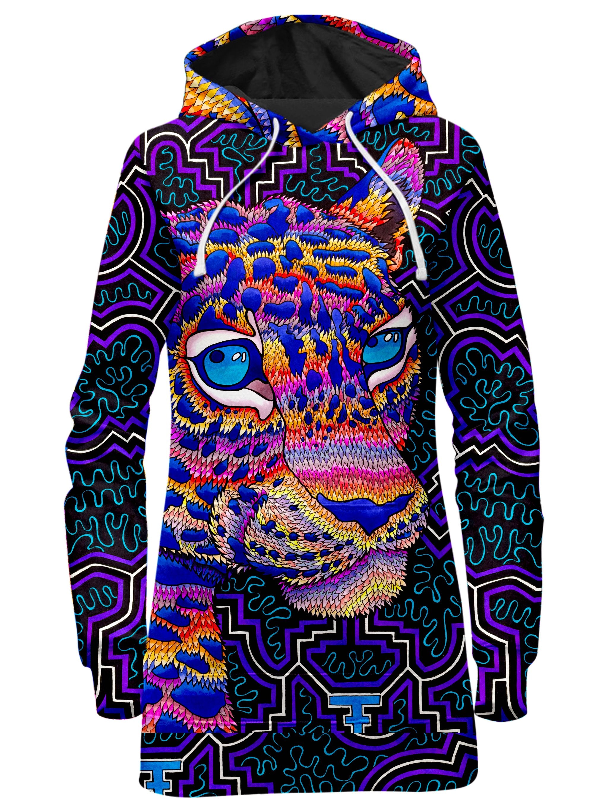 Jungle Jaguar Hoodie Dress, Rachel Rosenkoetter, T6 - Epic Hoodie