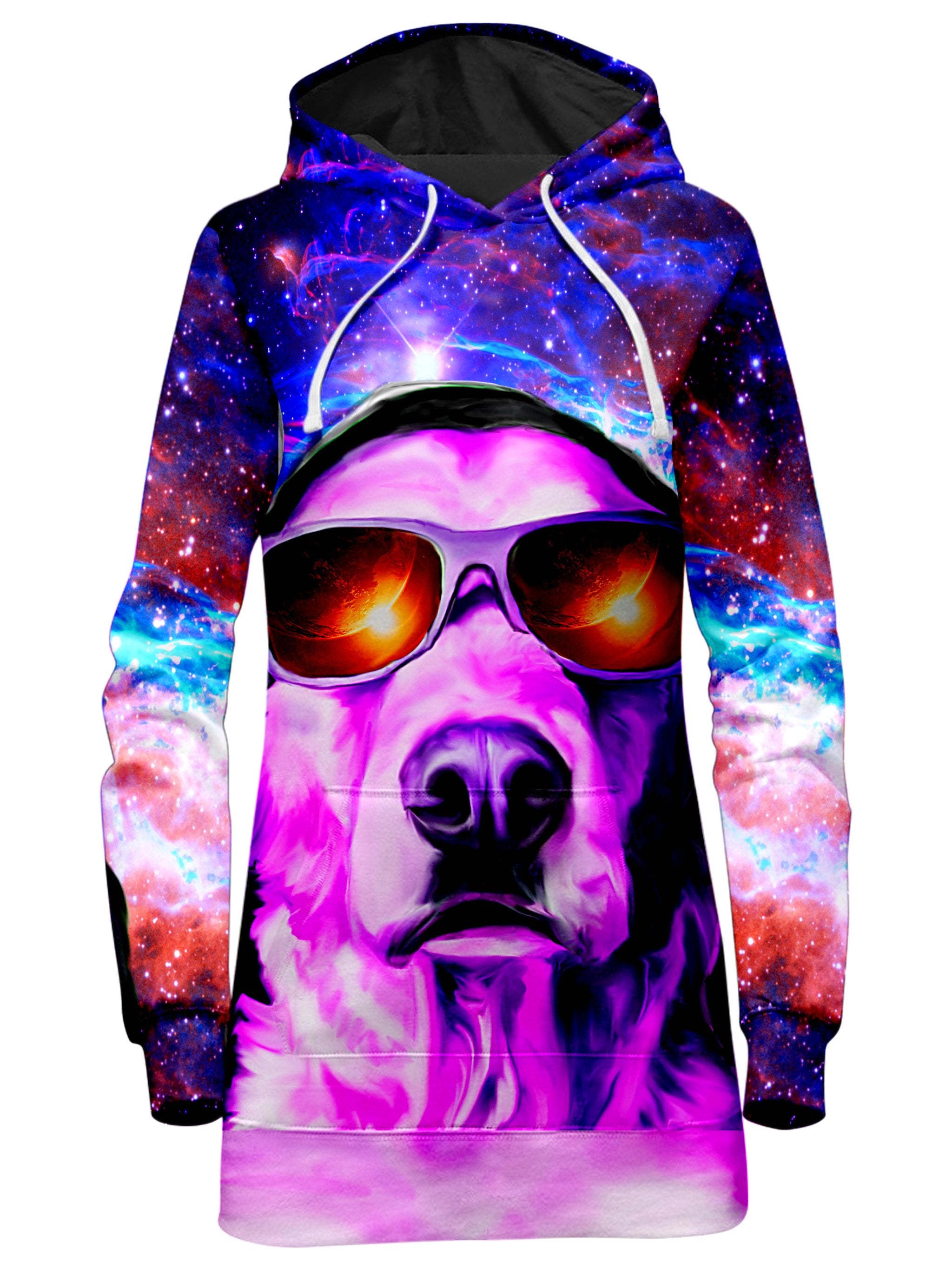 Nebulous K9 Hoodie Dress, Heather McNeil, T6 - Epic Hoodie