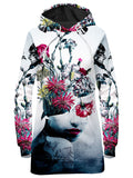 Spirit of Flowers Hoodie Dress, Riza Peker, T6 - Epic Hoodie