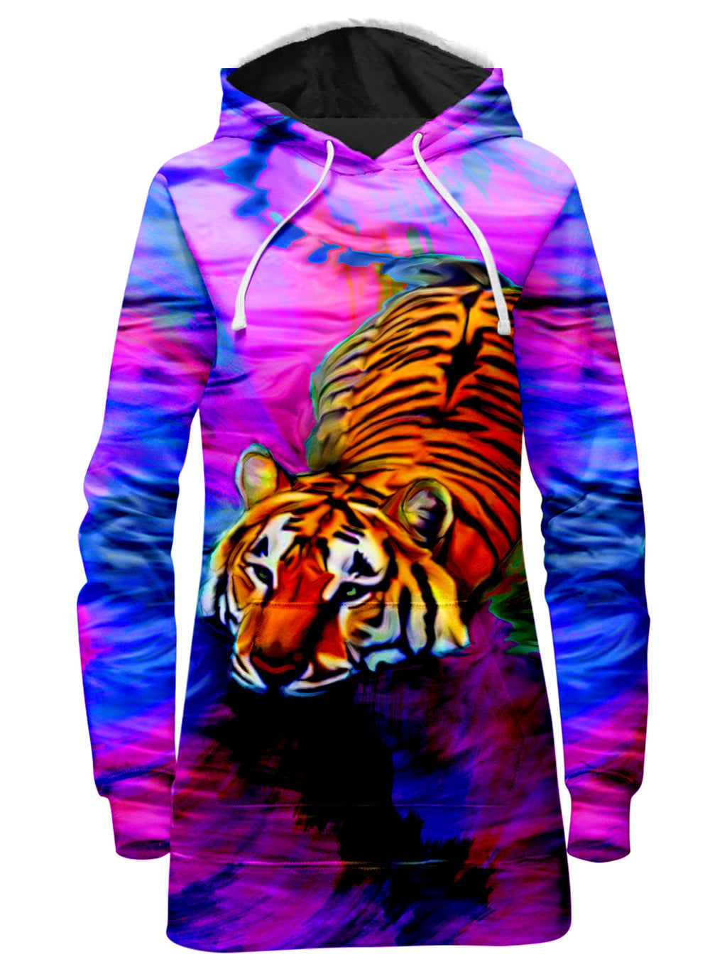 Water Tiger Hoodie Dress, Heather McNeil, T6 - Epic Hoodie