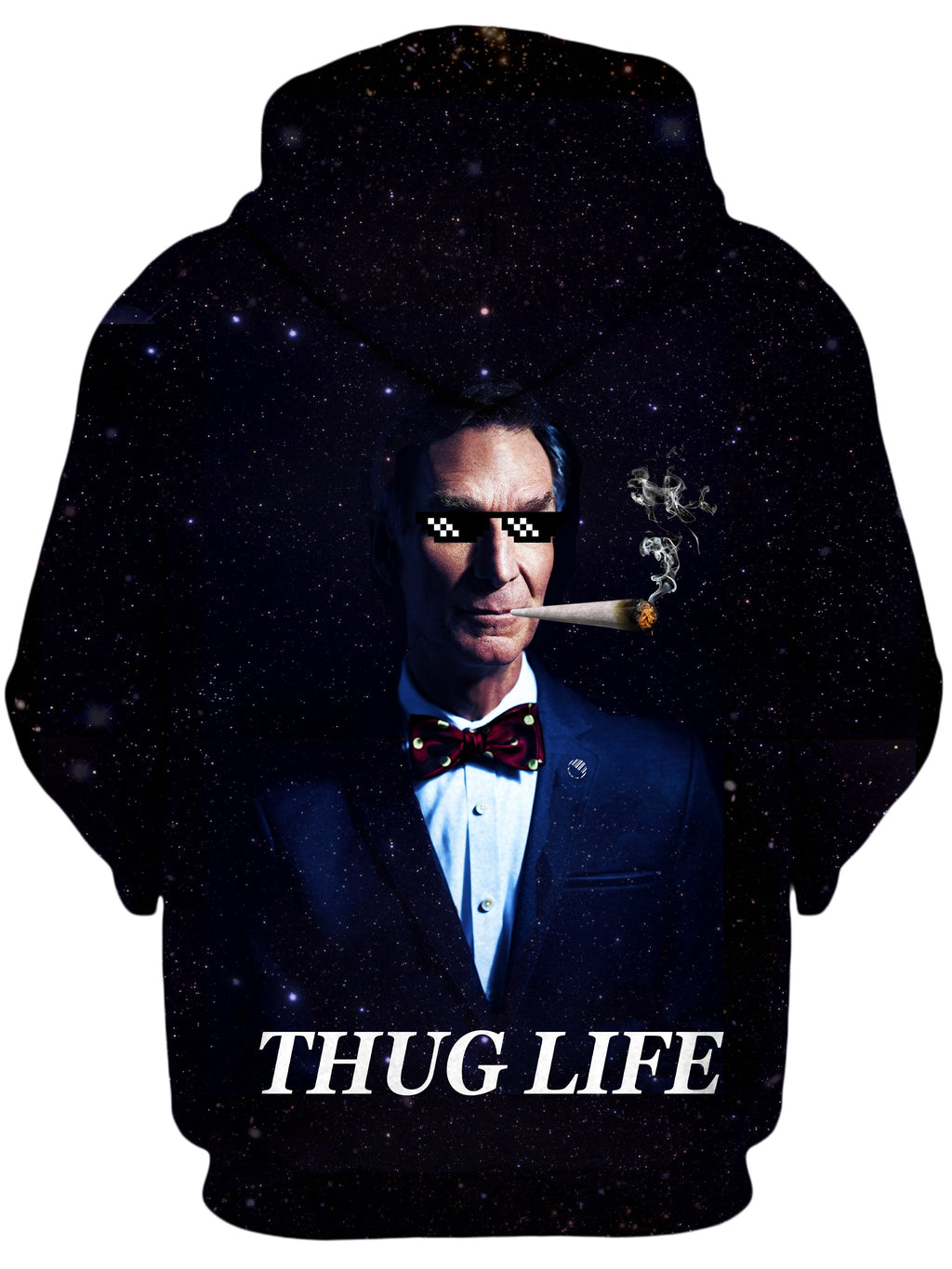 Bill Hye Thug Life Unisex Zip-Up Hoodie, Noctum X Truth, T6 - Epic Hoodie