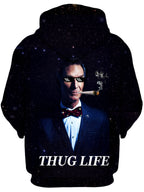 Bill Hye Thug Life Unisex Zip-Up Hoodie Noctum X Truth Epic Hoodie