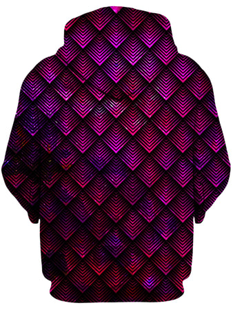 Noctum X Truth - Galactic Dragon Scale Pink Unisex Hoodie