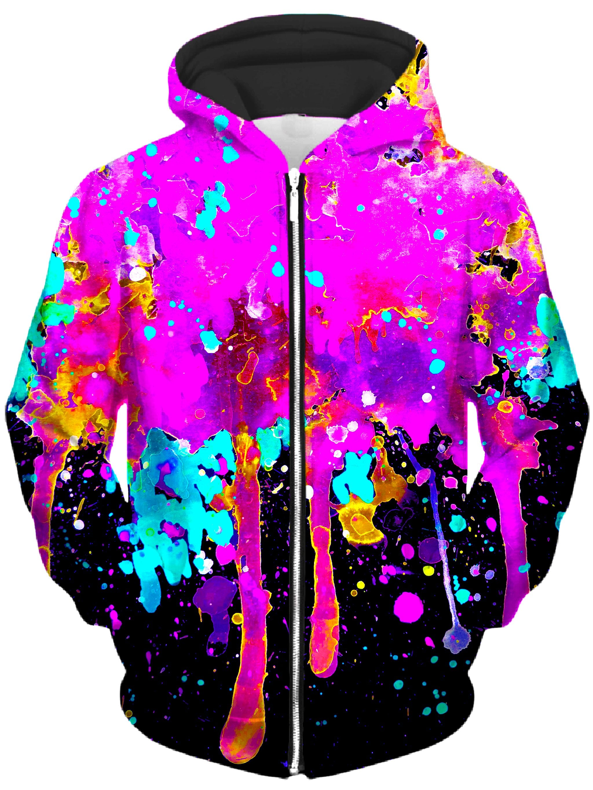 Abstract 2 Unisex Zip-Up Hoodie, BrizBazaar, T6 - Epic Hoodie