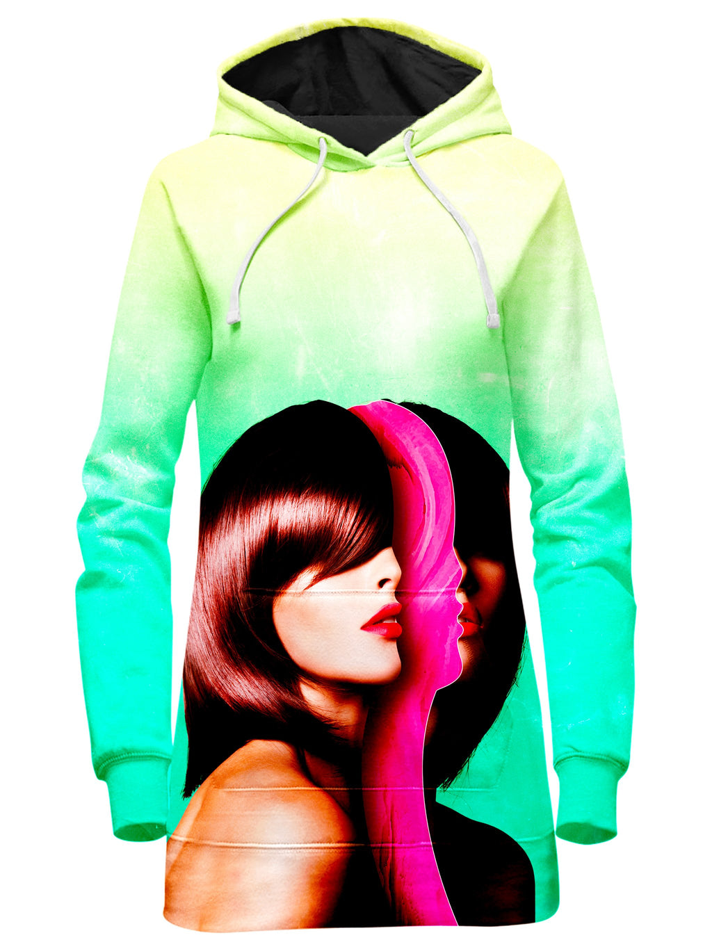 Split Hairs Hoodie Dress, Adam Priester, T6 - Epic Hoodie