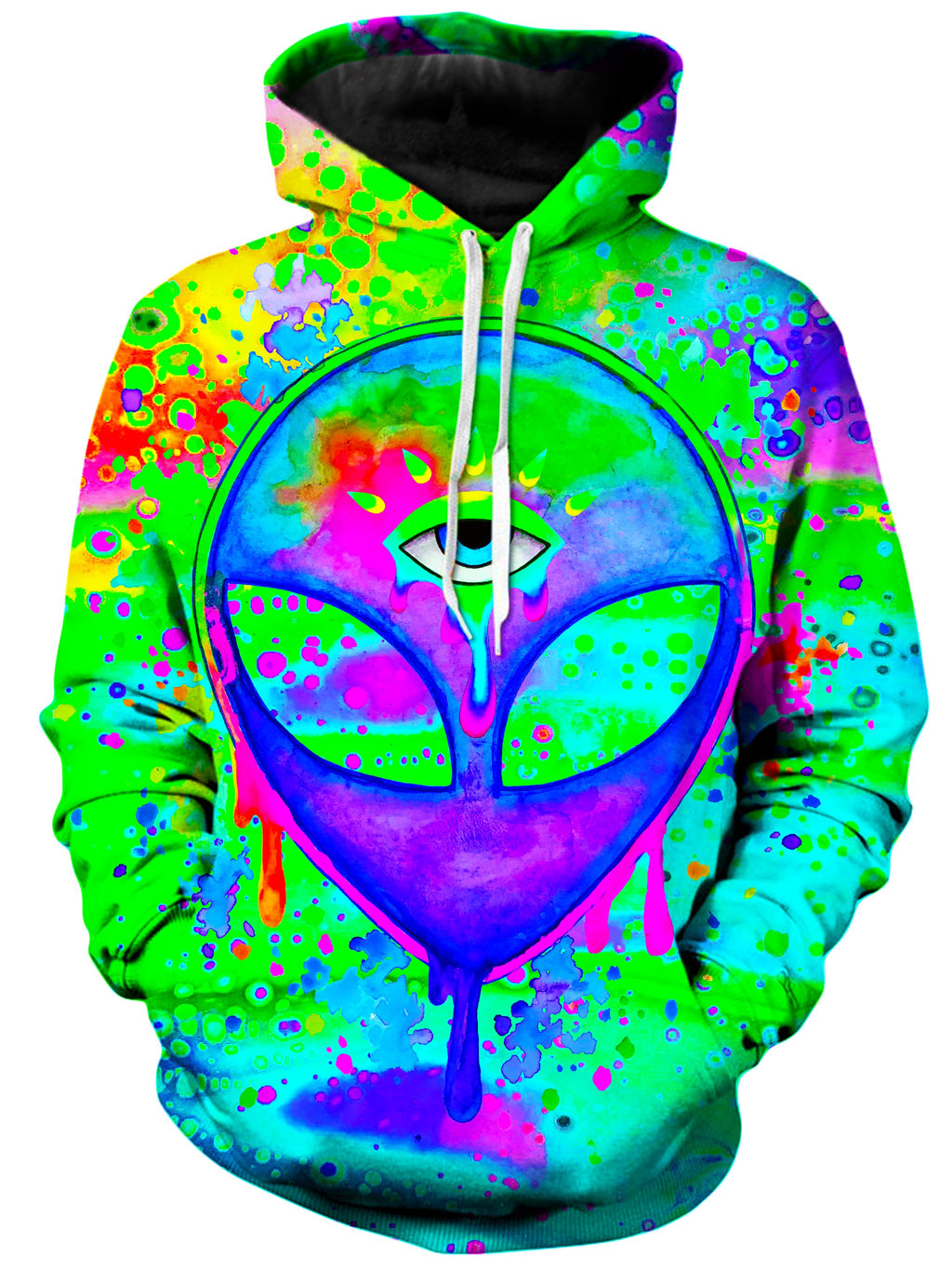 Alien Melt Purple Unisex Hoodie, BrizBazaar, T6 - Epic Hoodie