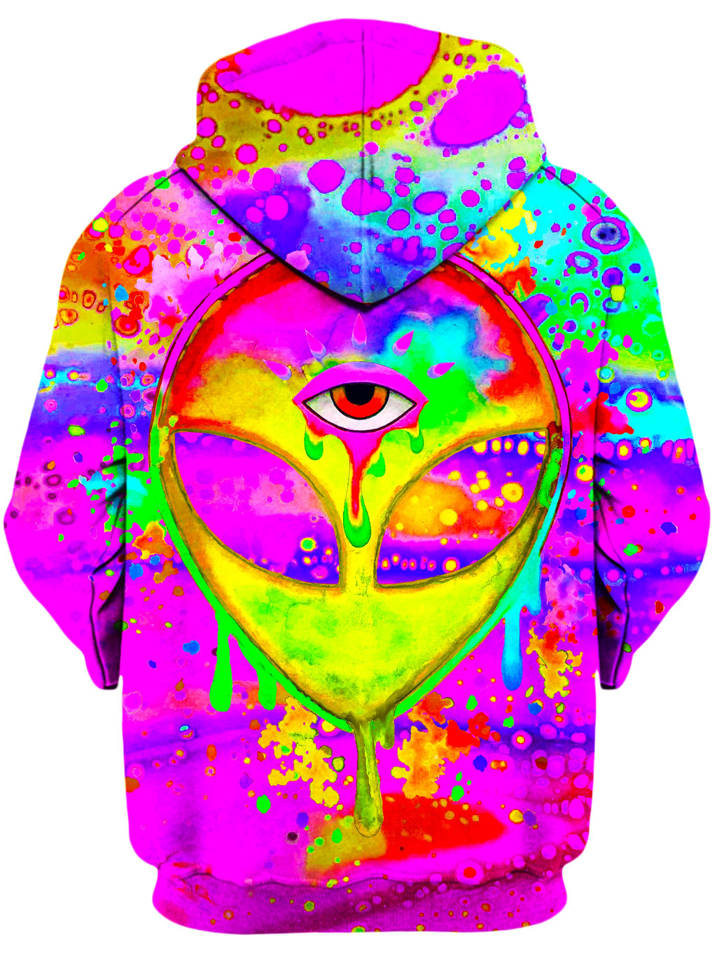 Alien Melt Yellow Unisex Hoodie, BrizBazaar, T6 - Epic Hoodie