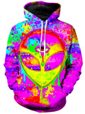 Alien Melt Yellow Unisex Hoodie, BrizBazaar, T6 - Epic Hoodie