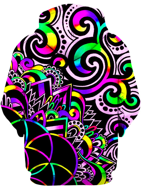White Doodle Magic V2 Unisex Hoodie BrizBazaar Epic Hoodie