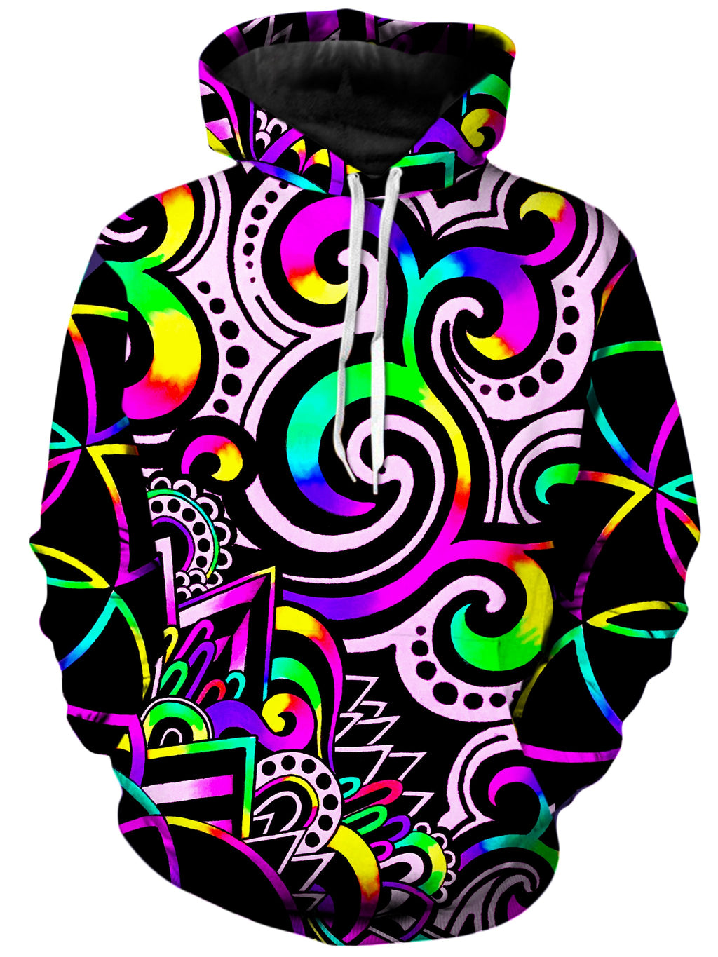 White Doodle Magic Unisex Hoodie, BrizBazaar, T6 - Epic Hoodie