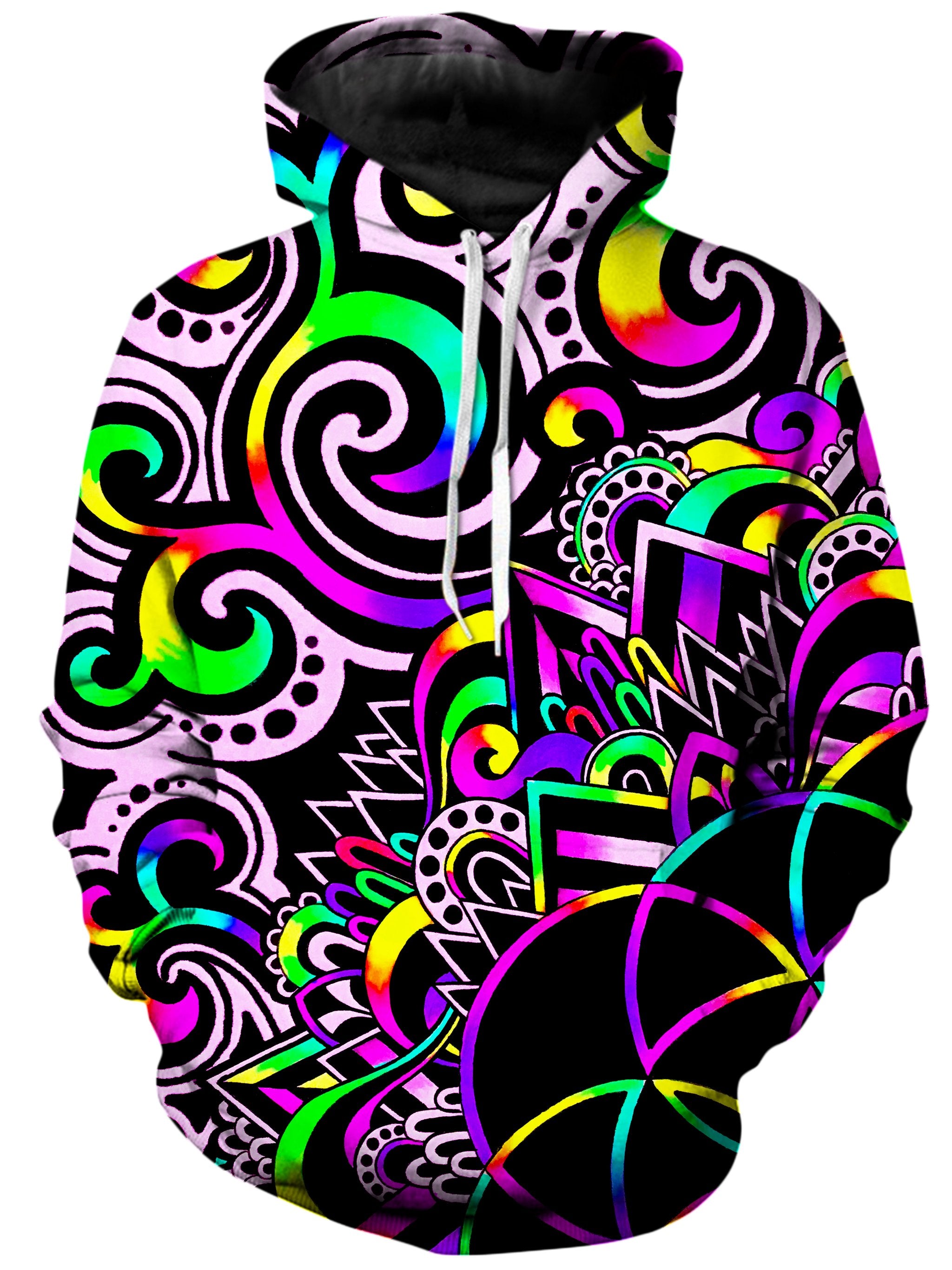 White Doodle Magic V2 Unisex Hoodie, BrizBazaar, T6 - Epic Hoodie