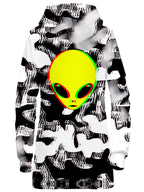 Trippy Alien Hoodie Dress Big Tex Funkadelic Epic Hoodie