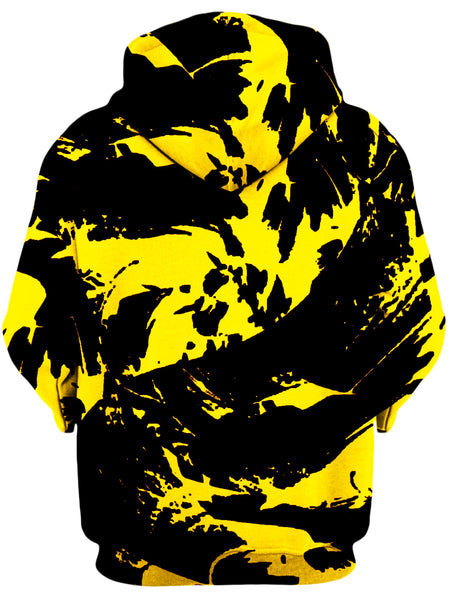 Big Tex Funkadelic - Black and Yellow Paint Splatter Unisex Hoodie