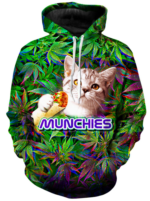 420 Munchies Cat Unisex Hoodie, Big Tex Funkadelic, T6 - Epic Hoodie