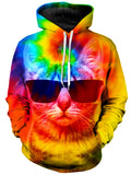 Kitten Tie-Dye Unisex Hoodie, Big Tex Funkadelic, T6 - Epic Hoodie