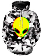 Trippy Alien Unisex Hoodie Big Tex Funkadelic Epic Hoodie