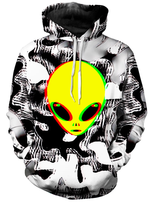 Trippy Alien Unisex Hoodie Big Tex Funkadelic Epic Hoodie