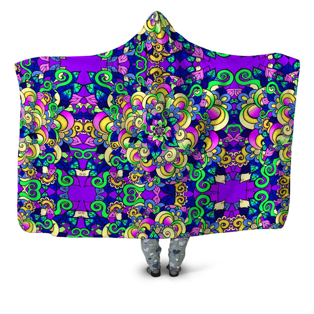 BrizBazaar - Blossom Hooded Blanket