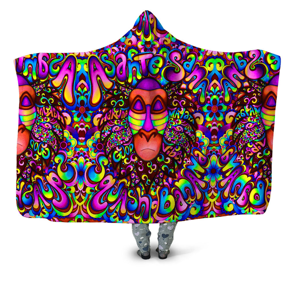 BrizBazaar - Rafiki Vibes Hooded Blanket