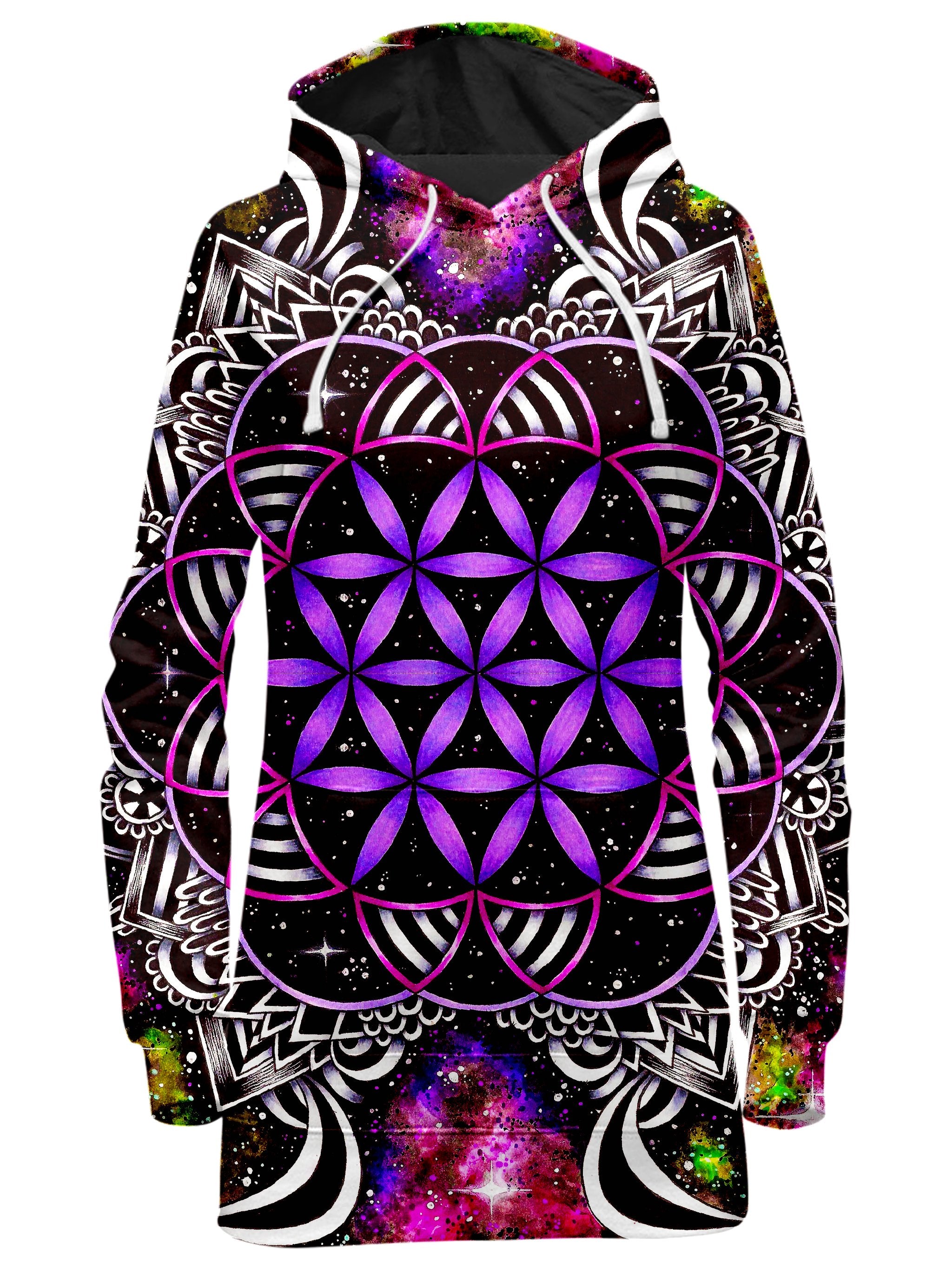 Oracle of Life Hoodie Dress, BrizBazaar, T6 - Epic Hoodie