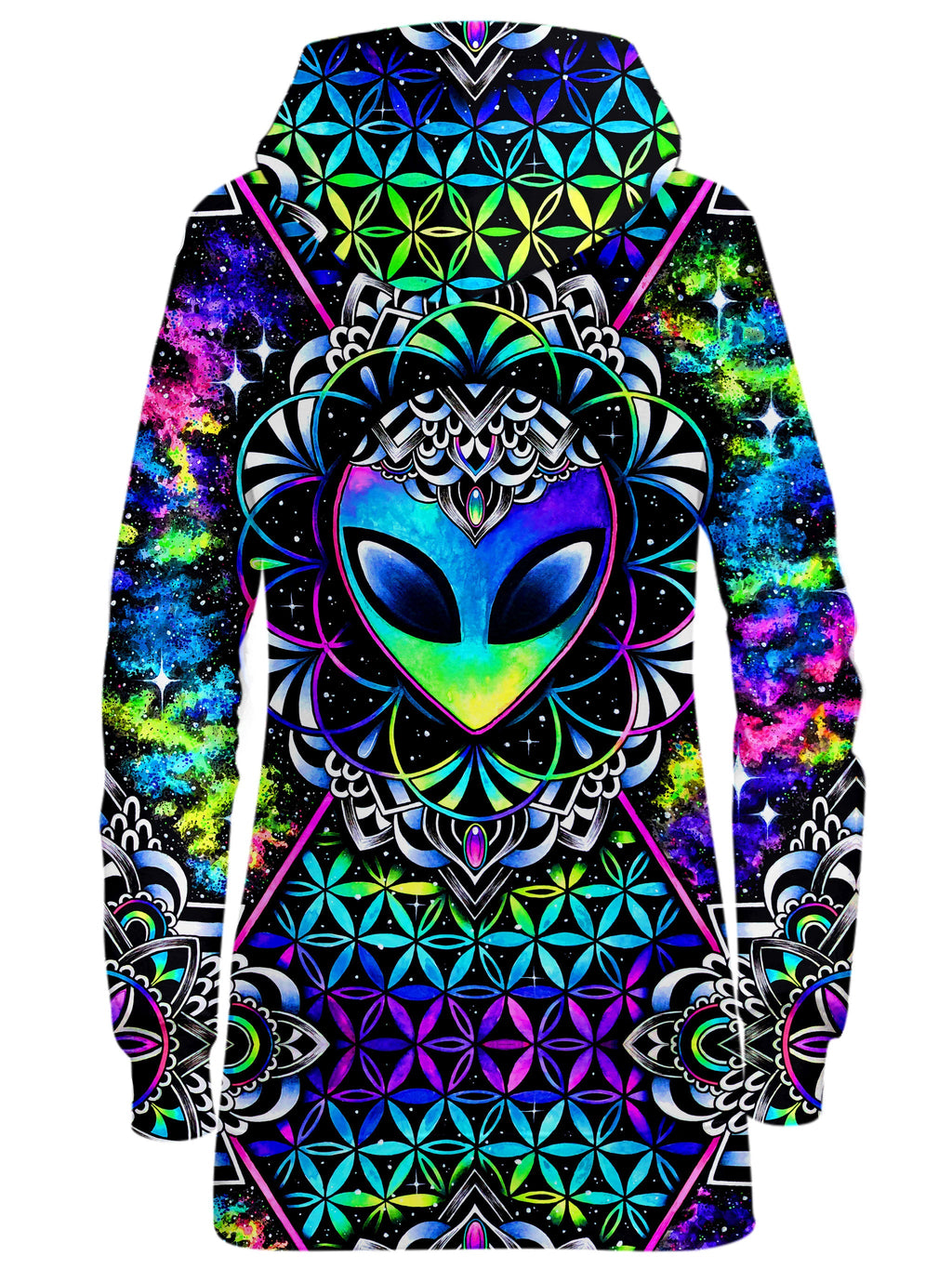 Conscious Cosmos Hoodie Dress