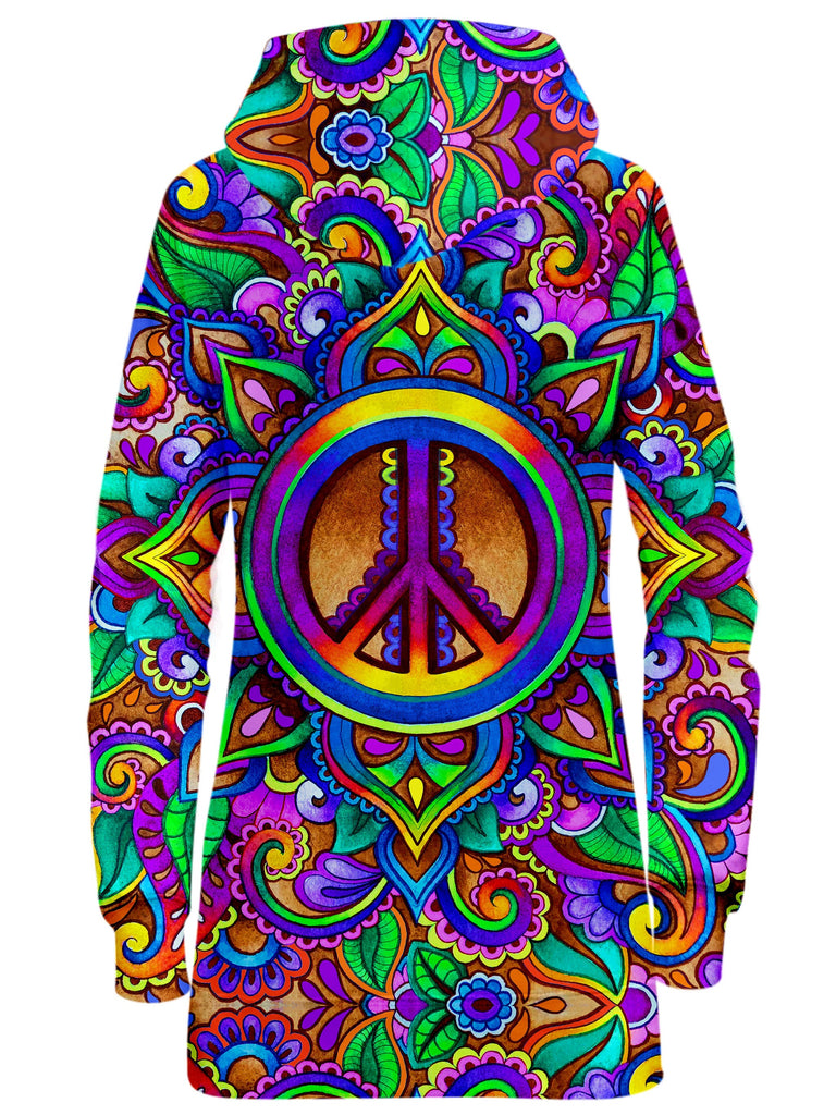 Peace Stock Hoodie Dress